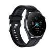 T3 IP68 Smart Watch 1.36" Color Screen Silicone Band (Black) - 2