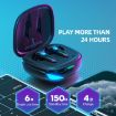 G10 TWS 5.2 Bluetooth Earphone - True Stereo Touch, Black - 5