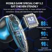 G20 TWS 5.2 True Stereo Touch Gaming Bluetooth Earphones - Yellow - 4