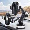 360 Car Dashboard & Windshield Phone Holder with Suction Cup - 2