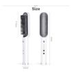 K-SKIN KD380 Ceramic Hair Straightener & Curler Brush, EU Plug, White - 2