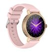 CF90 Color Screen Smart Watch with 1.19" Silicone Band (Pink) - 3