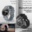 CF85 Pink Silicone Smart Watch 1.32" Color Screen Watchband - 3