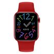 M SEVEN MAX 1.92" Smart Watch, Silicone Band, Color Screen, Red - 1