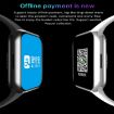 LY008 Max Smart Watch: 1.9" Silicone Band, Color Screen (Blue) - 6