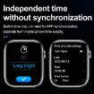 i13pro Plus 1.9" Smart Watch, Bluetooth Calling & Heart Rate, Silver Grey - 5