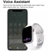 Ai7 Pro 1.92" Smart Watch, Heart Rate/Blood Pressure Monitor, White - 4
