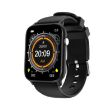 1.8" Q28 Smart Watch, Heart Rate & Blood Pressure Monitor (Black) - 1