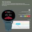 S32 1.3" Blue Smart Watch with Heart Rate & Blood Pressure Monitor - 6