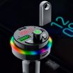 F17 Dual USB Charger & Bluetooth 5.0 Car MP3 Player, 3.1A - 5
