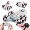 MoFun RC Stunt Car 360 Swing Arm, Five-Wheeled, Double Control, Grey - 1