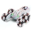 MoFun RC Stunt Car 360 Swing Arm, Five-Wheeled, Double Control, Grey - 2