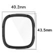 Fitbit Versa 4 PC+ Film Protective Case - Rose Gold - 5