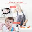 VB608 4.3" Wireless Baby Monitor with Night Vision & Intercom (EU Plug) - 5