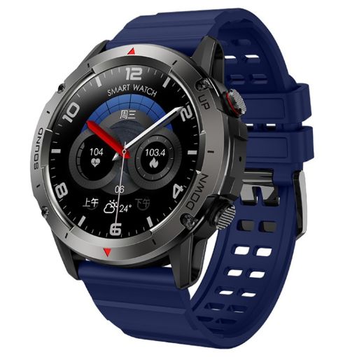 Blue NX9 1.39" Smart Watch with Heart Rate & BP Monitoring - 1