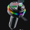 PDF16 Bluetooth FM Transmitter with Ambient Light & Dual USB Charger - 2