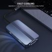 JUNSUNMAY 7-in-1 Type-C Dock: 4K HDMI, VGA, Audio, PD Charge Hub - 6