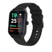 P58 1.96" Smart Watch, Heart Rate & Blood Pressure Monitor, Black - 1