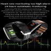 E600 Smart Watch: 1.47" Screen, Leather Strap, Heart/BP Monitor - 4