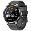 W11 1.32" Smart Watch, Heart Rate/Blood Pressure Monitor (Black) - 1