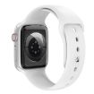 W38 1.9" Smart Watch, Heart Rate/Blood Pressure Monitor (White) - 3