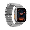 WS68 ULTRA 1.85" Smart Watch, Heart Rate/Blood Pressure Monitor Silver - 2
