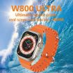 W800 Ultra 2.02" Smart Watch with Heart Rate & Blood Pressure Monitor - 4
