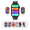 E700 1.86" Smart Watch, Heart Rate & Blood Pressure Monitor (White) - 2