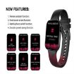 E700 1.86" Smart Watch, Heart Rate & Blood Pressure Monitor (White) - 4