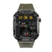 MK66 1.85" Smart Watch, Heart Rate/Blood Pressure Monitor, Green - 2