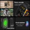 MK66 1.85" Smart Watch, Heart Rate/Blood Pressure Monitor, Green - 5