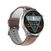 Q3 Max Smart Watch 1.36" Color Screen, Leather, Heart/BP Monitor (Brown) - 3