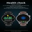 Q3 Max Smart Watch 1.36" Color Screen, Leather, Heart/BP Monitor (Brown) - 4