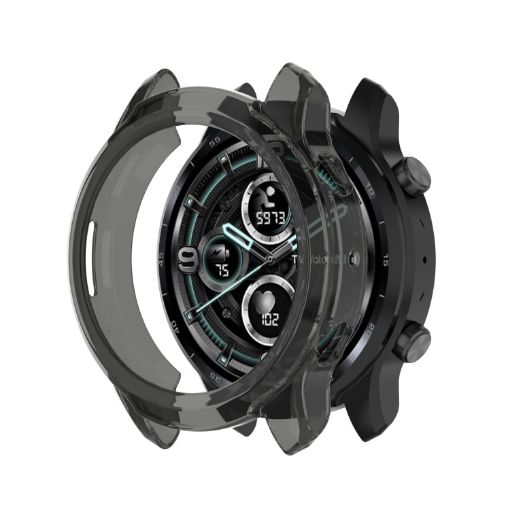 Ticwatch Pro 3 Ultra GPS Transparent Black Protective Shell TPU - 1