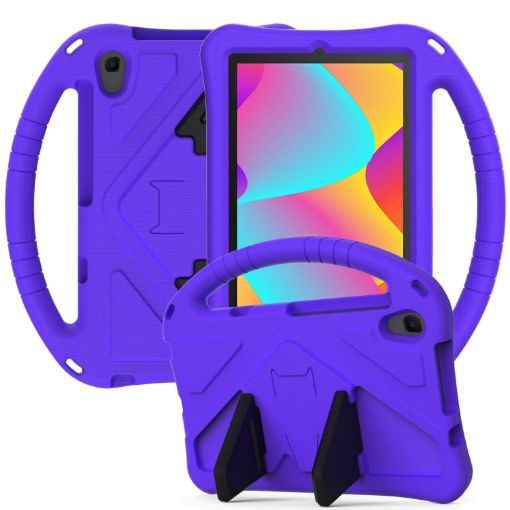 Shockproof Purple Case with Holder for TCL Tab 8 le/Tab 8 2022 - 1