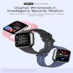 Y9 Pro 1.85" Smart Watch, Heart Rate & Blood Pressure, Purple - 4