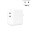 35W Dual Port PD3.0 USB-C Charger for iPhone/iPad, US Plug - 1