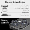 iPhone 15/15 Plus ENKAY 9H Rear Lens Tempered Glass (Black) - 3