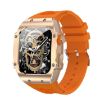 AK55 Gold 1.91" IP67 Smart Watch with Heart/Blood Monitoring - 1