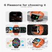 Y83 1.83" Smart Watch, Heart Rate/Blood Pressure/Blood Oxygen Monitor - 4