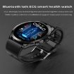 ET440 Smart Watch, 1.39" Screen, Heart/BP/Glucose Monitor, Red Strap - 4