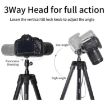 JMARY KP2208 1.7m Fill Light Camera Tripod for Photography Streaming - 3