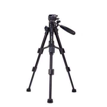 JMARY KP-2203 Telescopic SLR Camera Phone Tripod (Black) - 1
