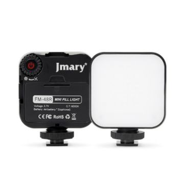 JMARY FM-48R Portable Dimmable LED Fill Light for Camera/Phone - 1