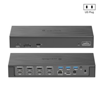 Wavlink UG69PD8 18-in-1 100W PD Type-C Universal Dock, US Plug - 1