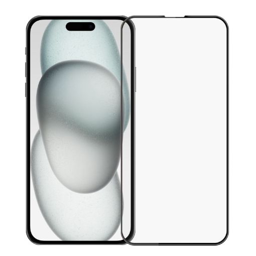 For iPhone 15 PINWUYO 9H 3D Curved Tempered Glass Film - 1