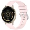 Garmin Venu 3S Pink Silicone Watch Band with Silver Buckle - 1