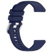 Garmin Venu 3S Dark Blue Silicone Watch Band with Silver Buckle - 4