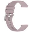 Garmin Forerunner 265S Silicone Watch Band, Purple, Silver Buckle - 4