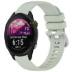 Garmin Forerunner 255S Music/255S Silicone Band (Green, Silver Buckle) - 1